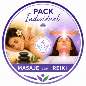 Pack Individual Masaje con Reiki